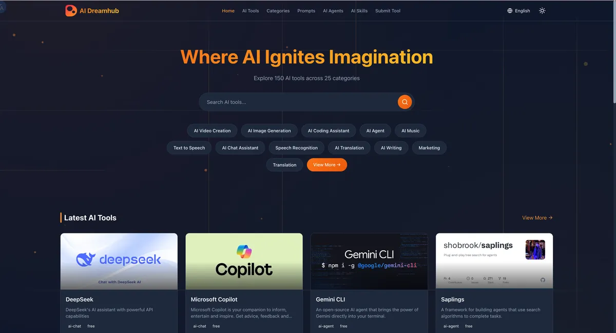 Aidreamhub screenshot