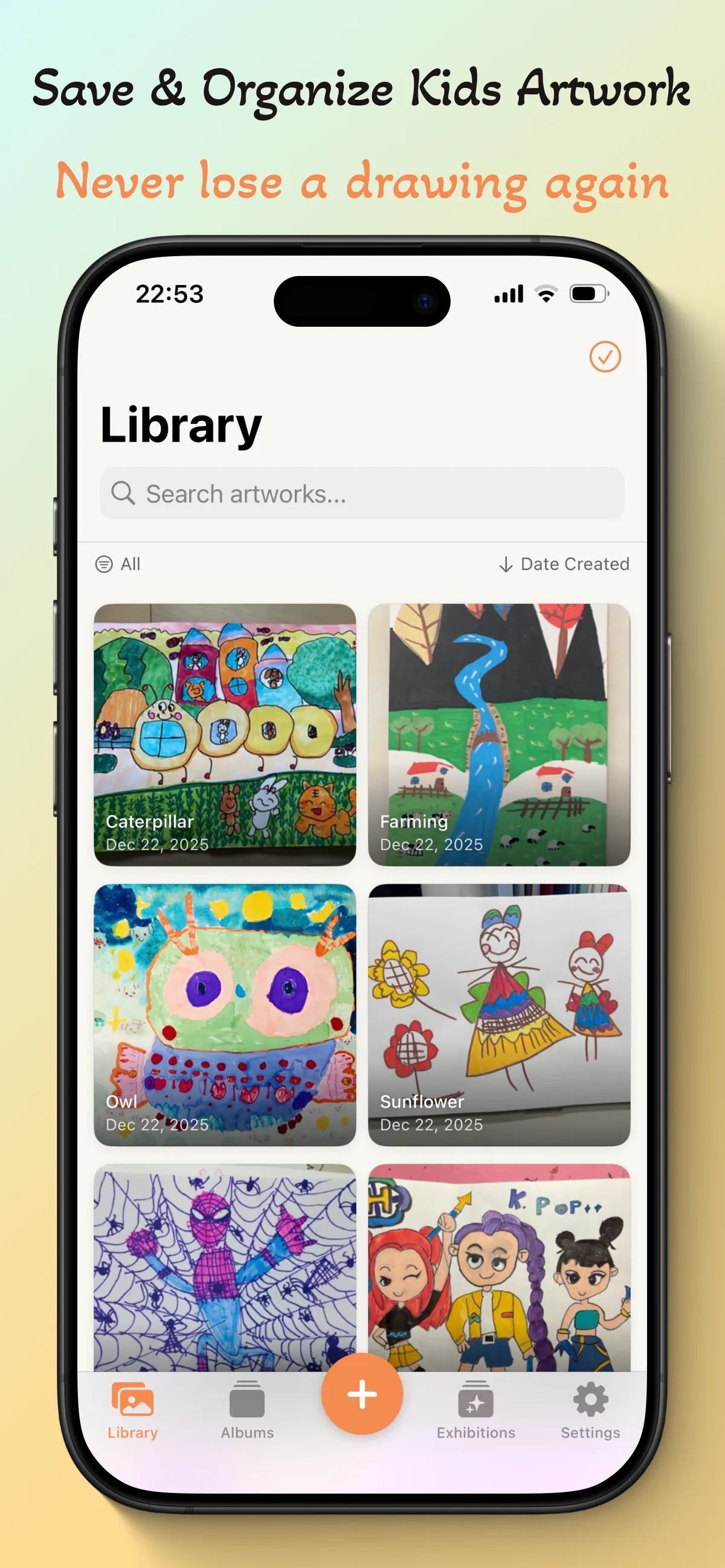 ArtKeep: Save Kids Art screenshot