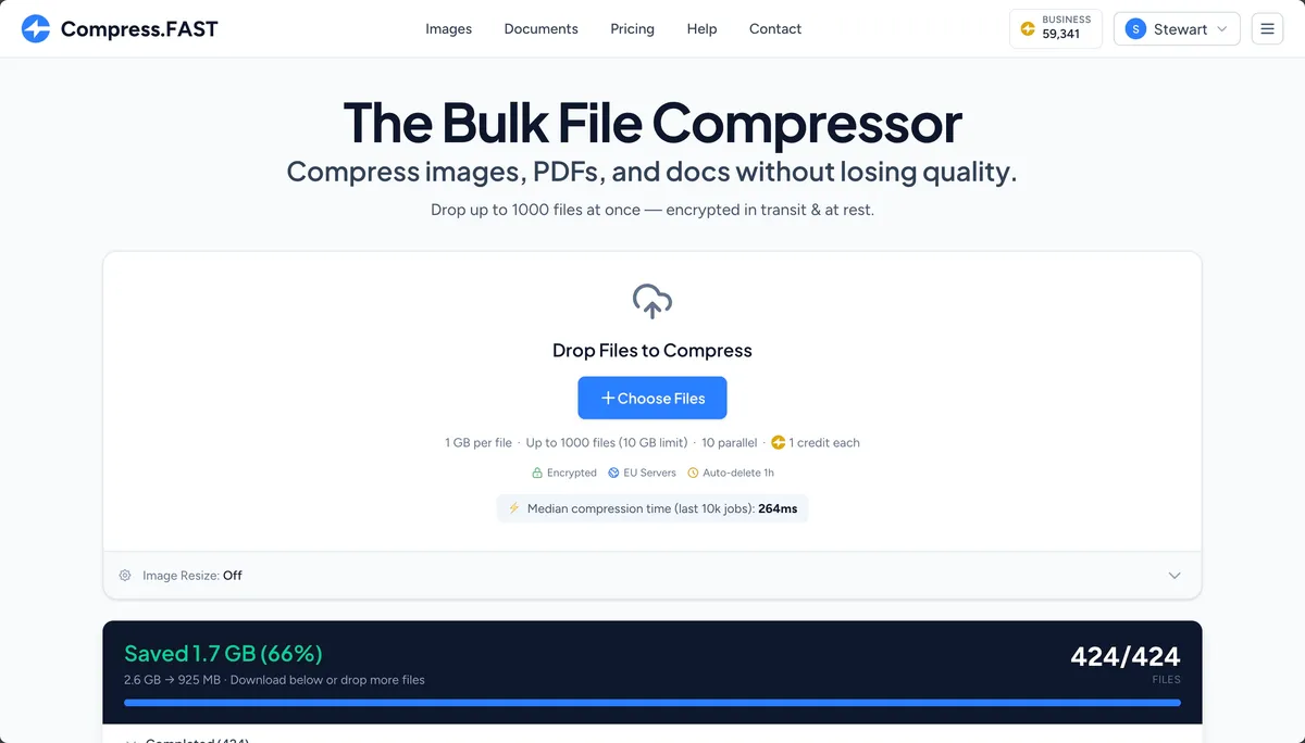 Compress.FAST screenshot