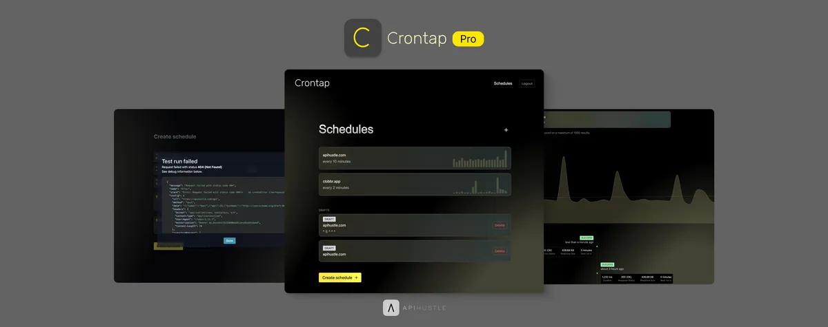 Crontap screenshot
