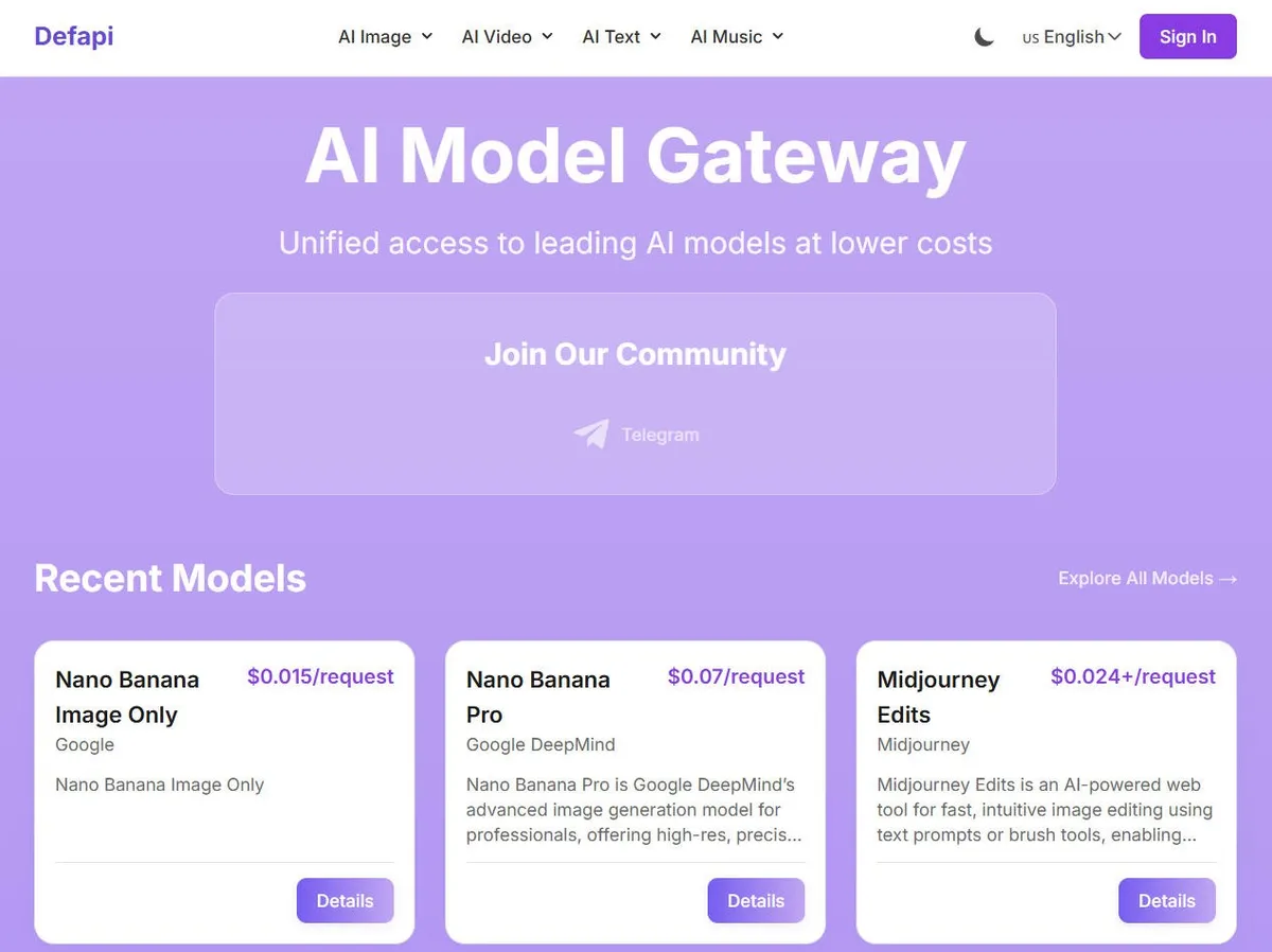 Defapi screenshot