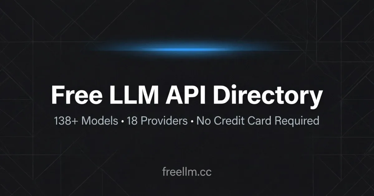 freellm-hub screenshot