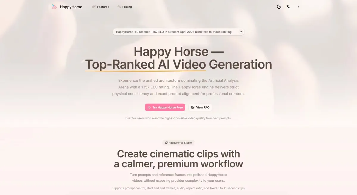 Happyhorse screenshot