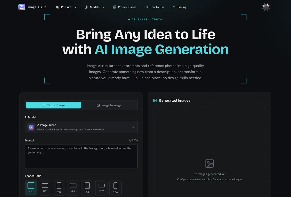 Image-AI.run screenshot