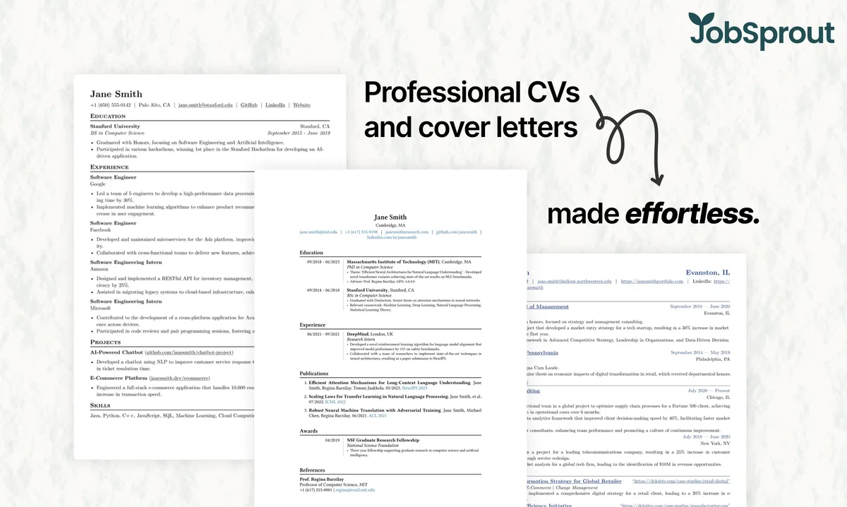 JobSprout screenshot