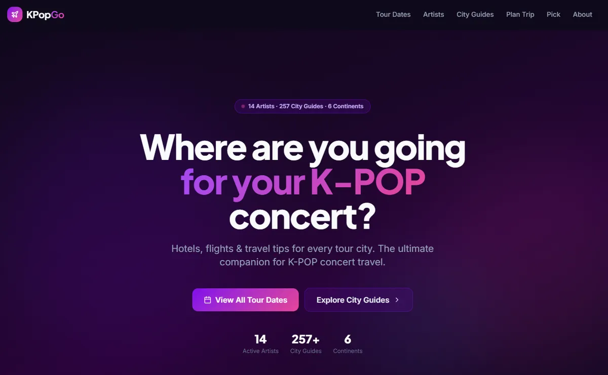 KPopGo screenshot