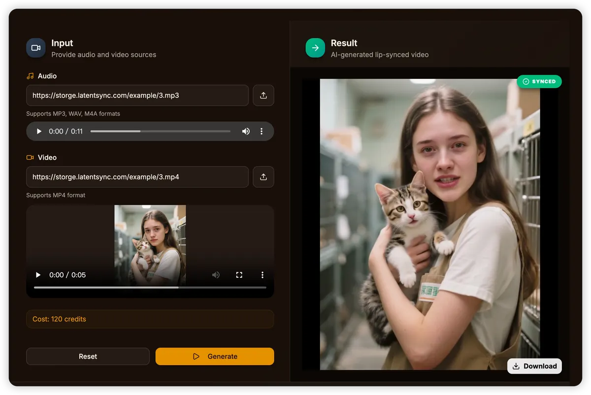 Latentsync screenshot