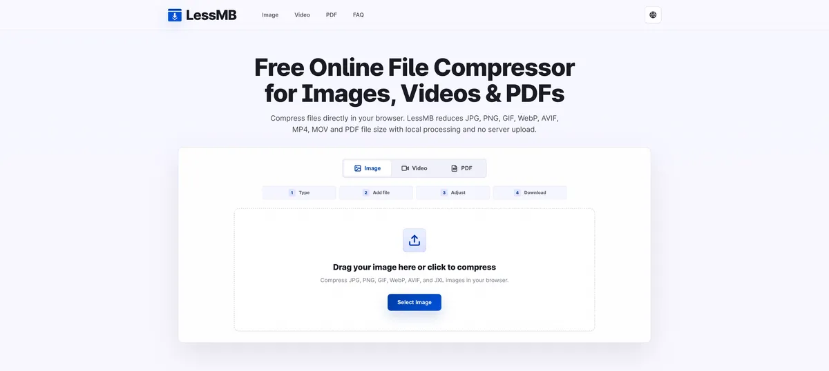 lessMB screenshot