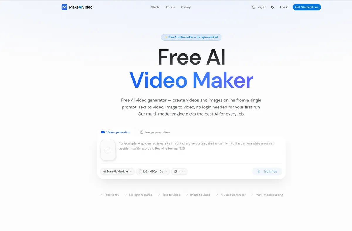 MakeAIVideo screenshot