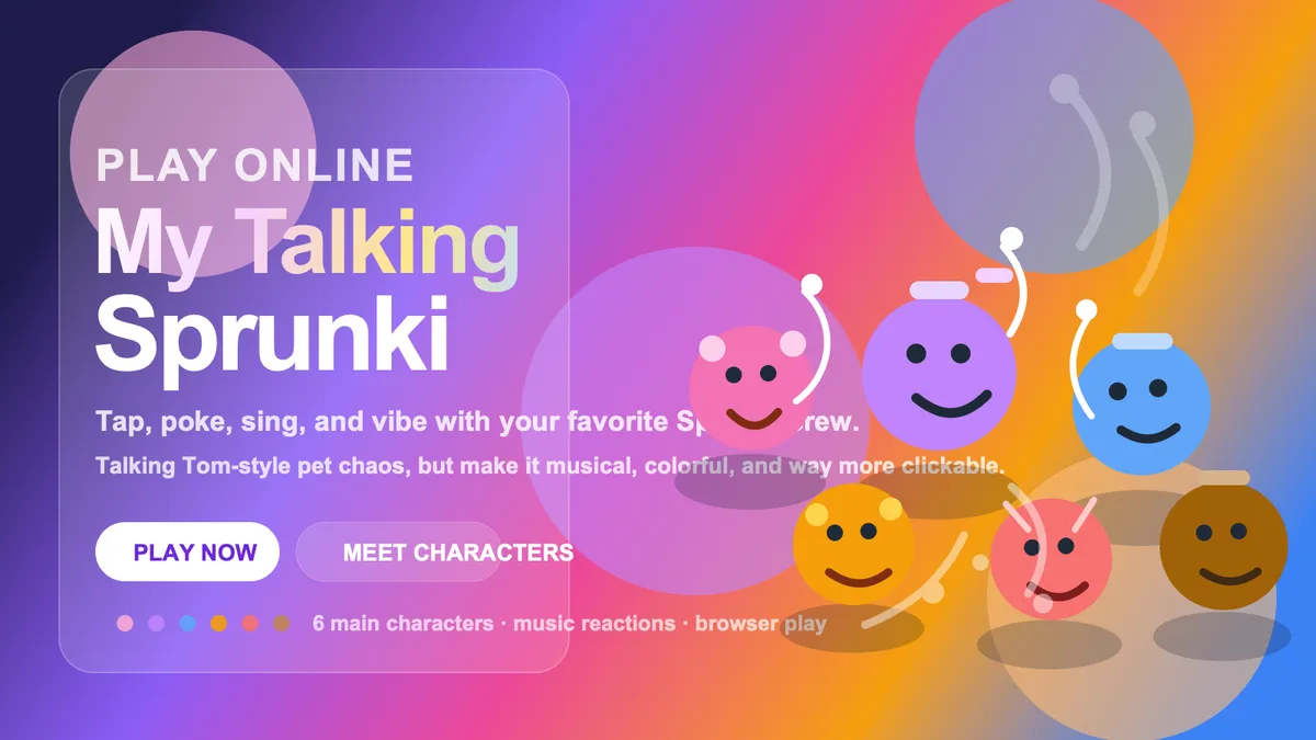 My Talking Sprunki screenshot
