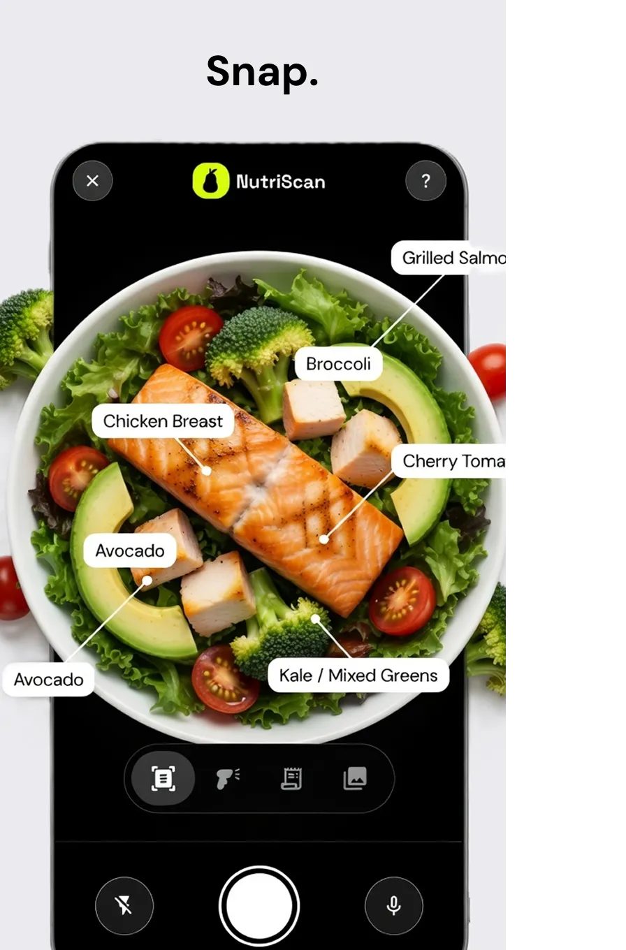 Nutriscan screenshot