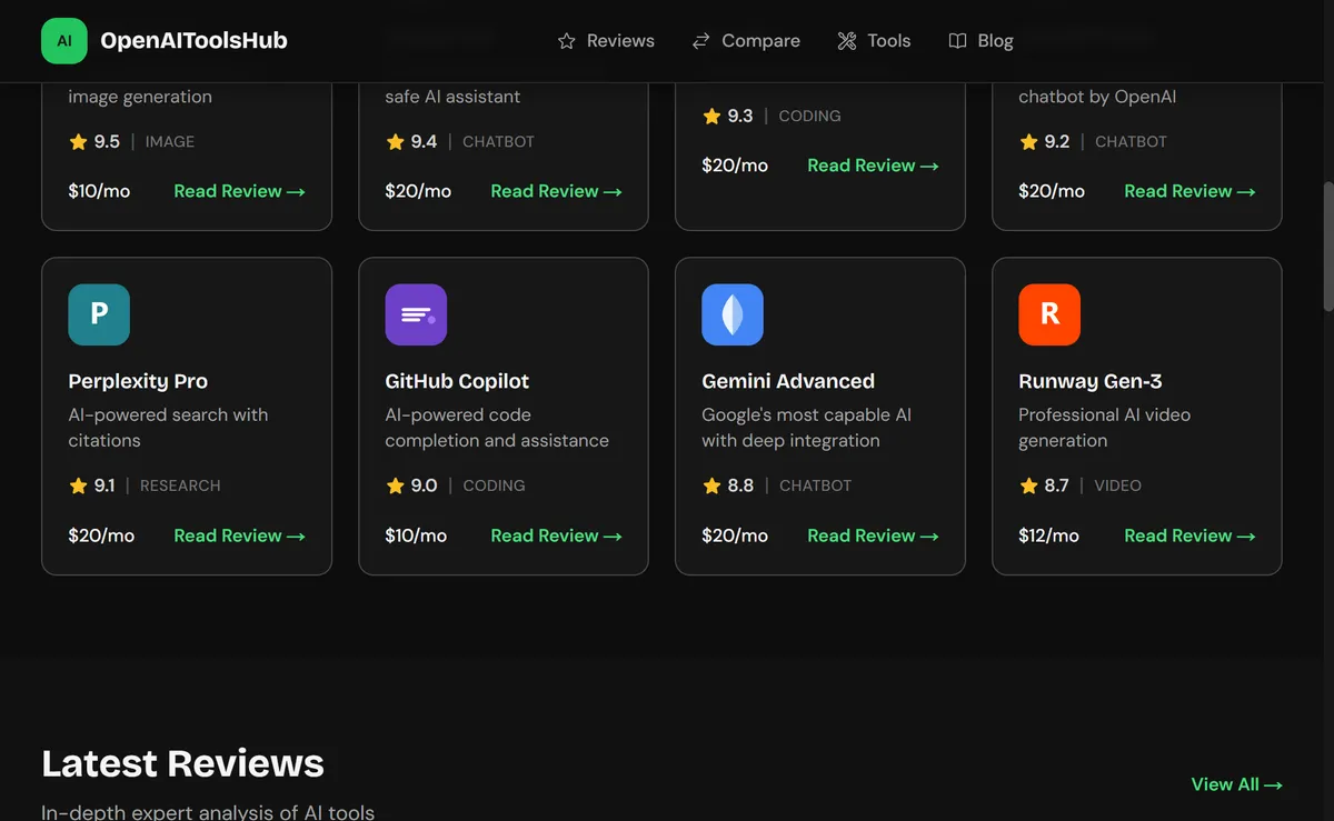 OpenAIToolsHub screenshot