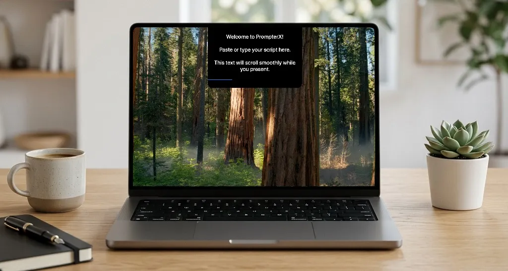 PrompterX screenshot