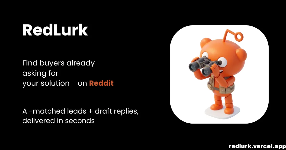 RedLurk screenshot