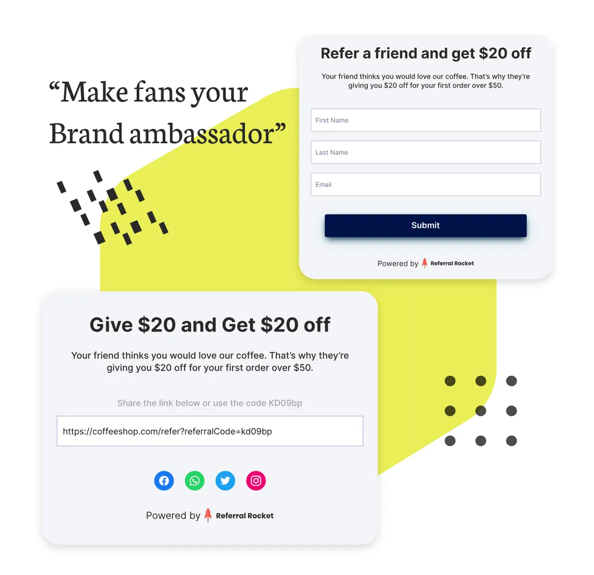 Referral Rocket screenshot