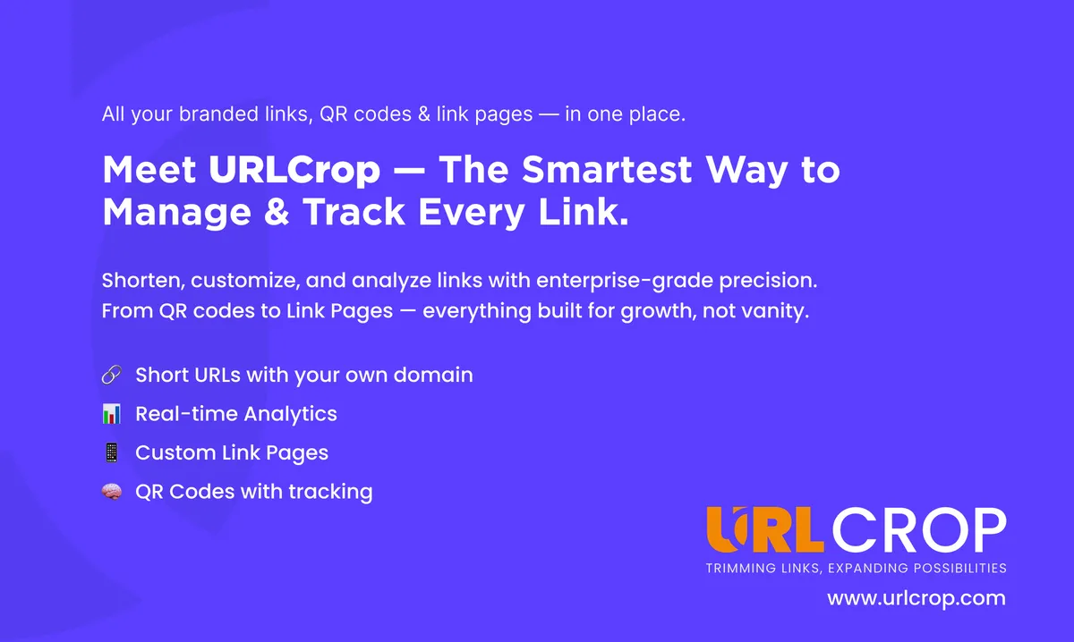 URLCrop screenshot